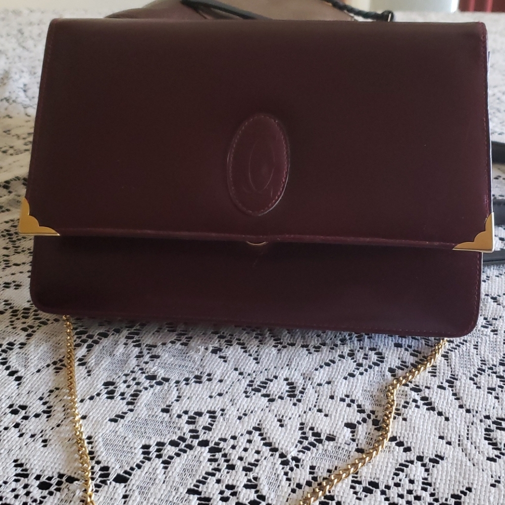 Cartier Vintage Chain Bag.